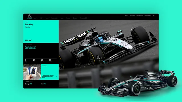 Mercedes-F1 - view case study
